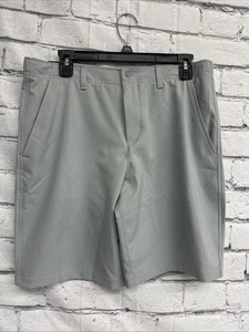 Under Armour Boy's Matchplay Shorts Grey YXL - Picture 1 of 5