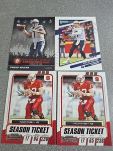 Philip Rivers Football 4 Karten LOT - #10 (2 Exemplare) - #71-#TTTB U175 - Bild 1 von 2