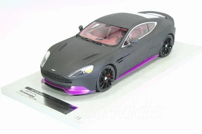 Tecnomodel 1:18 Aston Martin V12 Vanquish Matt Black TM18-11Q - Image 1 of 2