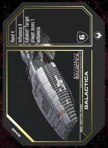 Galactica - FOIL - Base Set - Battlestar Galactica CCG - Picture 1 of 6