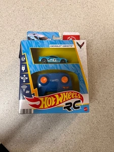 Hot Wheels RC 2020 Chevy Corvette 1:64 Scale Remote Control New In Box - Picture 1 of 3