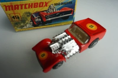 MATCHBOX Superfast 19 Road Dragster mint in Box! MIB England - Bild 1 von 4