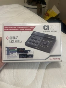 Steinberg CI2+ USB Audio Interface + Cubase Essential Perfetta Per Home Studio - Foto 1 di 1