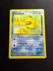 EXC NM Psykokwak 53/62 Wizards Fossile Carte Pokémon FR - Picture 1 of 8