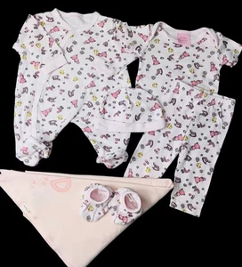 Babykleidung Paket /Set Gr.56 Mädchen Outfit Set rosa - Bild 1 von 2