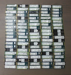 100pcs 2280 NVMe M.2 SSD 512GB – 100% Health, Low Hours, Major Brand New Pulls - Afbeelding 1 van 15