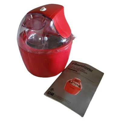 Heladera roja Americana Elite by Maxi-Matic Collection 1,5 cuartos de galón 03026 Foto 1 de 4