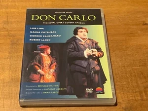 Verdi Don Carlo LUIS LIMA ILEANA COTRUBAS BERNARD HAITINK NVC Kunst DVD NEUWERTIG - Bild 1 von 2