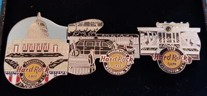 WASHINGTON INAUGURATION PRESIDENTIAL WHITE HOUSE 2013 Hard Rock Cafe 3 PIN SET - Picture 1 of 2