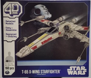 Kit Modelo Cartulina 4D Star Wars T-65 X-Wing Starfighter Spin Master NUEVO SELLADO - Imagen 1 de 8