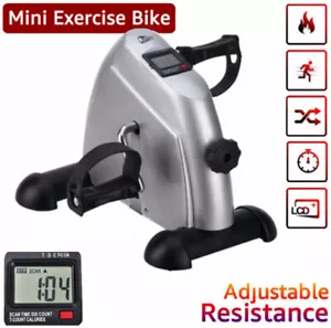 Pedal Exerciser Under Desk Mini Exercise Bike Portable Foot Peddler Exerciser - Picture 1 of 12