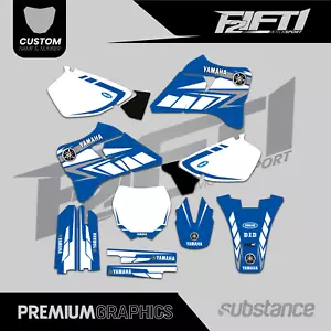 Yamaha YZ125 250 1996 bis 2001 Motocross Grafik Kit Yamaha Aufkleber Decals Wrap - Bild 1 von 4