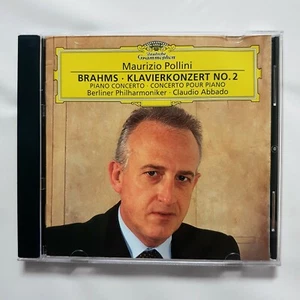 Brahms: Piano Concerto 2 Maurizio Pollini Claudio Abbado Berliner CD 1997 DGG - Picture 1 of 3