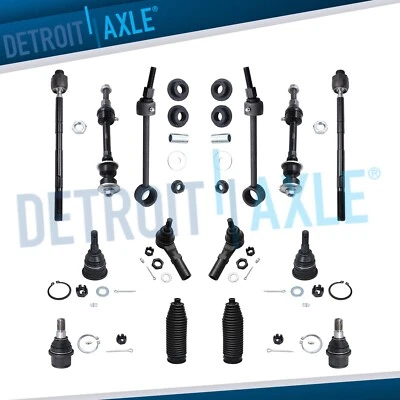 2WD 8-Lug Front Ball Joints Tie Rods Sway Bars for 2006-2010 Dodge Ram 2500 3500 - Image 1 of 4