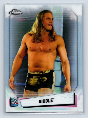2021 Topps Chrome WWE Riddle Refractor #29 - Image 1 of 2