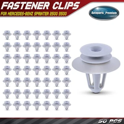 50 piezas clips de retención de techo de nailon de 9,5 mm para Mercedes-Benz Sprinter 2500 3500 Foto 1 de 4