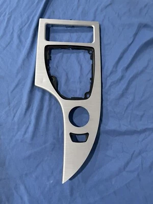 2006-2010 BMW E60 E61 M5 535i 535xi CCC Brush Aluminum Console Trim OEM 6974715 - Image 1 of 4