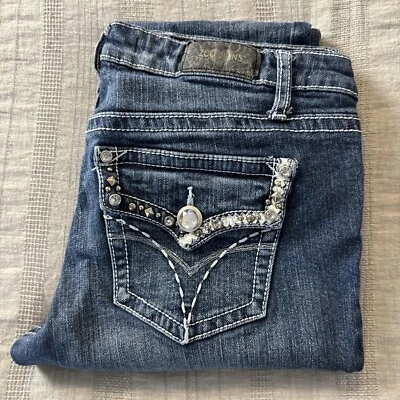 Jeans ZCO Juniors Talla 9 (31x31) Pierna Recta Azul Oscuro Foto 1 de 4