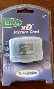 New still sealed vintage Verbatim XD picture card 256 MB 256MB - Picture 1 of 2