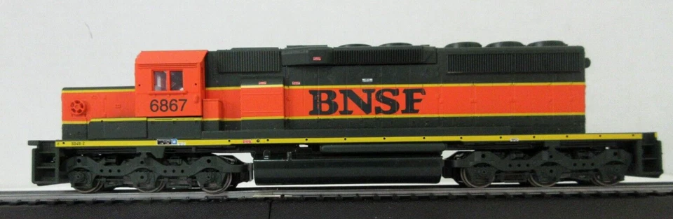 HO Scale Athearn 4801 BNSF Burlington Sd40-2 Snoot Diesel PWD #6867 W/headlight