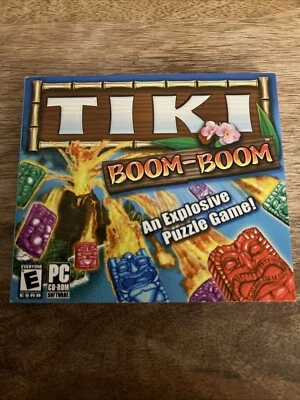 Tiki Boom Boom Video Game Pc Cd-ROM E-Everyone (Factory Sealed)  - Image 1 of 4