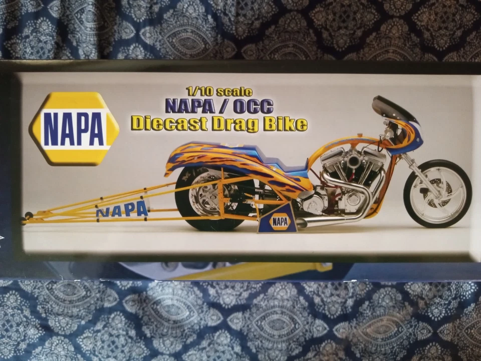 NAPA OCC 1/10 Diecast Drag Bike RC2 2006, RARE, Read Description - Image 1 of 4