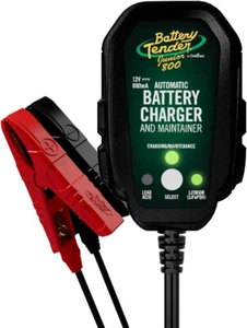 Battery Tender Junior 12V, 800mA Switchable Lead Acid & Lithium 022-0199-DL-WH - Picture 1 of 6