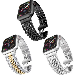 Stainless Steel Band Metal Strap for Apple Watch Ultra 10 9 8 7 6 5 SE 49mm 45mm - Picture 1 of 38
