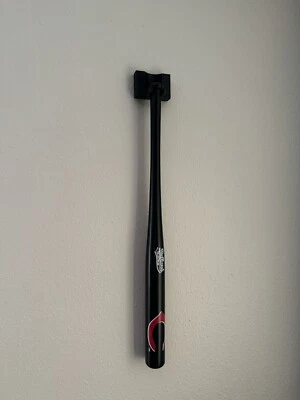 Mini Bat Holder, Souvenir Bat Wall Holder, Souvenir Bat Rack, 3D Printed - Image 1 of 4