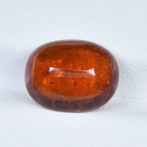6.36 Cts Best Luster Whisky Orange Natural Spessatite Garnet Cushion Cab...!!! - Picture 1 of 2