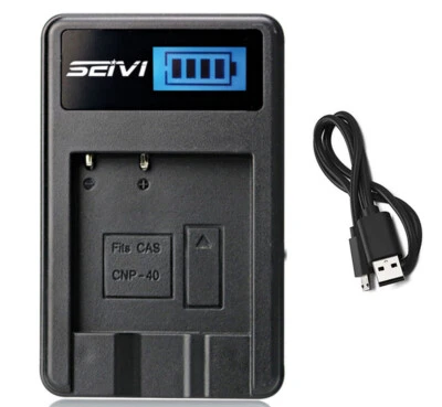 Battery Charger For DXG DXG-531V, DXG-531VB, DXG-531VK, DXG-531VR Camcorder - Image 1 of 4
