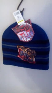 TRANS FORMERS HAT BOYS ONE SIZE TRANS FORMERS AUTOBOTS MONOGRAM ON IT A-22 - Imagen 1 de 2