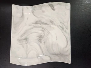 Malacasa Marble Grey - 10" Porcelain Dinner Plate - Picture 1 of 2