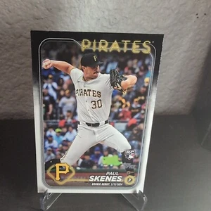 2024 Topps Update Series Rookie Debut Paul Skenes RC Pittsburgh Pirates - Bild 1 von 2