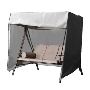 Outdoor Swing Cover 3 Seater Hammock Cover, Waterproof Patio Bench Swing Cove... - Picture 1 of 7