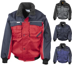Winter Arbeitsjacke Winterjacke Schutzjacke Result Workwear Winddicht 600D - Bild 1 von 5