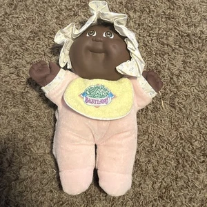 Vintage Cabbage Patch Babyland Kid 1989 bebé afroamericano - Imagen 1 de 5