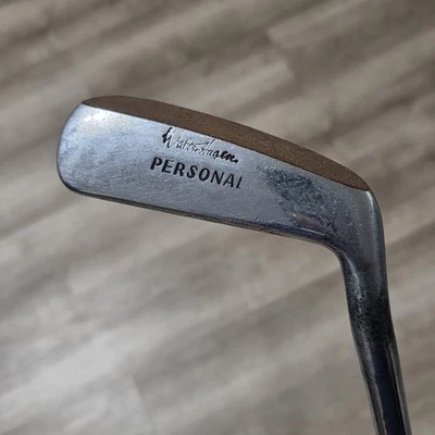 Walter Hagen Personal Long Hosel RH Blade Putter Read Fluted Steel 35.5in PO - Image 1 of 4