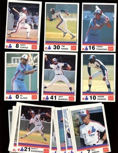 1983 Stuart Montreal Expos Canadian Complete Baseball Card Set of 30 NRMT - Picture 1 of 1