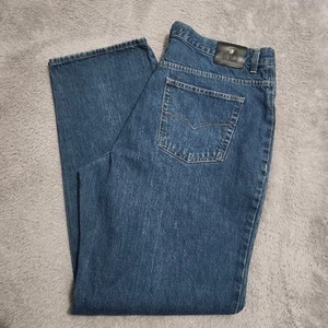 Vintage Versace Jeans Couture Mens 42 56 (40x34) Ittierre Made in Italy Blue - Picture 1 of 13