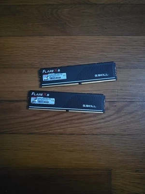 Kit G Skill FlareX5 DDR5-5600 16X2 GB 32GB AMD EXPO CL36-36-89 Foto 1 de 3
