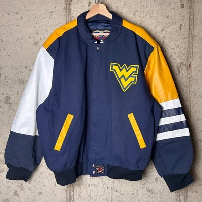Jeff Hamilton West Virginia University XL Varsity Jacket - Image 1 of 4