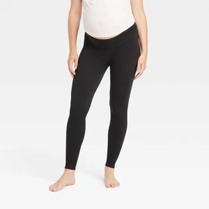 Seamless Folder Over Belly Active Maternity Leggings - Isabel Maternity - Picture 1 of 5