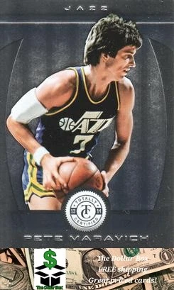 2013-14 Panini Totally Certified #267 Pete Maravich - New Orleans Jazz - Image 1 of 2