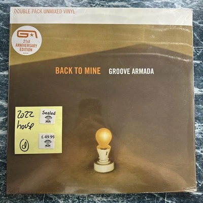 Groove Armada - Back To Mine 12” Vinyl Record MINT SEALED - Image 1 of 2