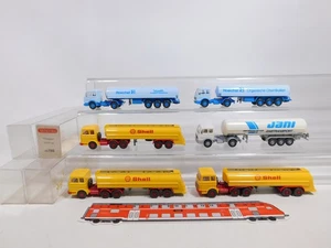 6x Wiking H0 1:87 Tankzug/LKW MB: 802 Shell + 786 Jani + 825 Hoechst #CZ19-0,5 - Bild 1 von 5