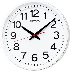 Seiko Wanduhr Analog Satelliten Radio Wave SPACE LINK GP219W Weiß - Bild 1 von 5