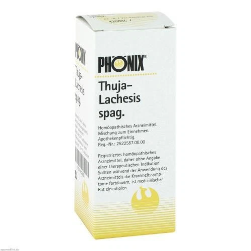 PHÖNIX LABORATORIUM GMBH 3x PHÖNIX THUJA lachesis spag.Mischung 100 ML PZN 4223895