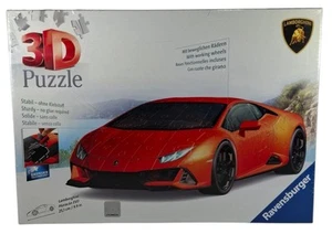 3D Puzzle Lamborghini Huracán EVO Ravensburger bewegliche Räder Originalverpackt - Bild 1 von 7