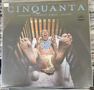 Cinquanta Live LP Black Vinyl #419/2000 2LP SET Perfect Circle Puscifer Failure - Image 1 of 2